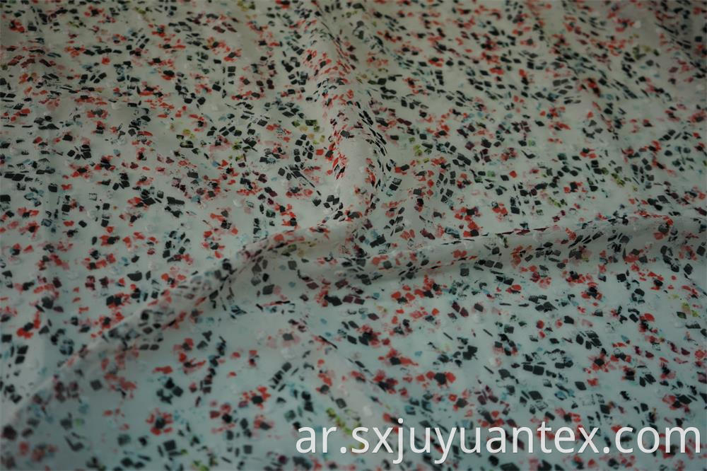 Swiss Dot Printed Chiffon Fabric